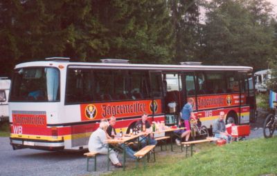 Unser J�germeister Bus