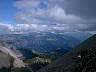Blick aus der Wand des Mt. Chaberton auf die Umgebung aus ca. 2700m Hhe...